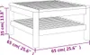 vidaXL Konferenčný stolík 65x65x35 cm Masívne drevo Akácia Náhľad obrázku produktu 6
