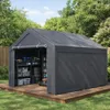 Vigevee Garagenzelt 3x4 m, Carport mit Seitenwaenden, PE Produktbild-Vorschau 7