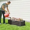 Outsunny 2er-Set Hochbeet Blumenhochbeet Produktbild-Vorschau 3
