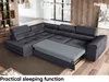 MEBLINI Schlafcouch mit Bettkasten - Ecksofa mit Produktbild-Vorschau 5