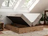 Kontinentální postel bez čela postele Wood Zero 180x200 cm Náhled obrázku produktu 2