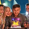 Geburtstagskarte mit Musik blasbar LED Kerzen 3D Produktbild-Vorschau 7