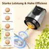 FATABETA Gemüseschneider mit 500 W, zwei 2 L Schüsseln Produktbild-Vorschau 4