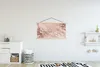 MuchoWow® Textilposter Marmor - Rosa - Luxus - Marmoroptik Produktbild-Vorschau 2
