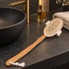 Massagebürste Trockenbürste Körperbürste mit Stiel 44 cm Produktbild-Vorschau 8