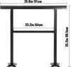 A diagram showing the dimensions of an outdoor handrail. Podgląd zdjęcia produktu