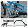 ROCKBROS Faltschloss Fahrradschloss, Hohe Sicherheit 104 cm Produktbild-Vorschau 5