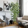 HOMCOM Bambou artificiel 180 cm - Plante artificielle dans Voir les images du produit 2