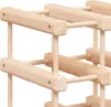vidaXL Weinregal für 120 Flaschen 112,5x23x123,5 cm Produktbild-Vorschau 6