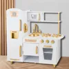 4iQ Grande cucina da gioco in legno per bambini KitchenJoy Anteprima dell’immagine prodotto 9