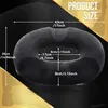 Orthopädisches Sitzkissen Hüfte, Memory Foam Sitzkissen Produktbild-Vorschau 2