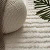 Hochflor Teppich Wohnzimmer Shaggy Skandinavisch Boho Produktbild-Vorschau 3