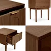 Nachttisch, 2er-Set, Walnuss-Finish, 1 Schublade - NOLAN Produktbild-Vorschau 8