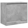 Schuhschrank Betongrau 80x42x69 cm Holzwerkstoff Produktbild-Vorschau 4