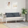 vidaXL Rückenkissen Dunkelgrau 160 x 50 cm Cordstoff Produktbild-Vorschau 4