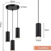 Lampada a sospensione moderna, rotonda, con 3 luci, lampada Anteprima dell’immagine prodotto 3