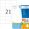 Etiketten Premium A4, weiß 70x41 mm Papier matt 4200 St. Produktbild-Vorschau 1