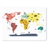MuchoWow® Mauspad Mousepad Weltkarte Kinder - Tiere - Produktbild-Vorschau 1