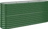 vidaXL Pozinkovaná ocelová vyvýšená postel 152x40x68 cm Náhled obrázku produktu 1