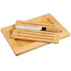 KESPER Brot-Schneidebrett inkl. Brotmesser – aus Bambus – Produktbild-Vorschau 1