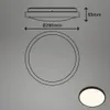 LED Deckenlampe Bewegungsmelder IP54 LED Badlampe Produktbild-Vorschau 4