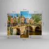 Bild auf Leinwand - Leinwandbild - amsterdam Bögen Produktbild-Vorschau 3