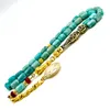 Tesbih Tespih AMAZONIT Echter Stein Rosary Prayerbeads Produktbild-Vorschau 4