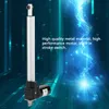 A linear actuator is shown against a background of blue and black digital lines and lightning. Náhľad obrázku produktu
