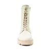 Botas de cordones beige de la marca Gabor, ideales para uso Vista previa de la imagen del producto 7