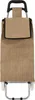 HowHomely Chariot de courses beige Chariot de courses en Voir les images du produit 3