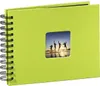 Hama Fine Art Spiral kiwi 24x17 50 pages noires 113676 Voir les images du produit 3