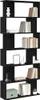 vidaXL Bibliothèque noire imitation chêne 80x24x190,5 cm Voir les images du produit 4