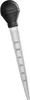 Multifunktions Pipette 50 ml + Reinigungsbürste - 30 cm Produktbild-Vorschau 1