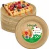 Papier Teller ECO 15 cm – 100 Stück umweltfreundliches Einweggeschirr Náhľad obrázku produktu