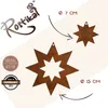 Rostikal Décoration de Noël Étoile à suspendre 15 cm Voir les images du produit 2