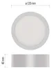 LED přisazené svítidlo NEXXO, kruhové, bílé, 7,6W, neutrální bílá Náhľad obrázku produktu
