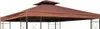 Dachplane Ersatzdach für Pavillon 3x3 Meter mit Kaminabzug, Produktbild-Vorschau 3