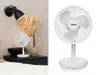 Nabíjateľný stolný ventilátor Biely Náhľad obrázku produktu 9