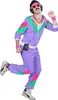 Kostüm Outfit Sportler Trainingsanzug DISCO 80er XXXL Produktbild-Vorschau 3