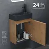 doporro Badezimmerschrank Badmöbel-Set in Kerneiche Produktbild-Vorschau 4