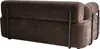 BELIANI 2-Sitzer Sofa Dunkelbraun Chenille Stoff Gepolstert Produktbild-Vorschau 6