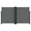 vidaXL Seitenmarkise Ausziehbar Anthrazit 140x1200 cm Produktbild-Vorschau 3