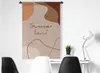 MuchoWow® Wandteppich Wandbehang Sommer - Zitat - Rosa Produktbild-Vorschau 4