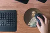 MuchoWow® Mauspad Mousepad Porträt eines Mädchens in Blau - Produktbild-Vorschau 4