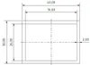 Riggatec Alu-Rohr Vierkant 40x30x2mm Länge 1,0 mtr. Produktbild-Vorschau 2