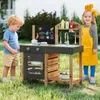 COSTWAY Cucina da gioco per bambini da esterno, cucina in Anteprima dell’immagine prodotto 7