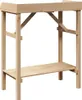 Tavolo da rinvaso Naturale 75 x 40 x 90 cm Legno di Pino Anteprima dell’immagine prodotto 1