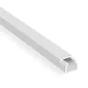 A white cable channel is shown on a white background. Produktbild-Vorschau