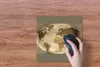 MuchoWow® Mauspad Mousepad Weltkarte - Globus - Retro 30x30 Produktbild-Vorschau 3