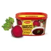 A container of Winiary brand barszcz (beetroot soup) mix, with a fresh beetroot and a bowl of soup shown. Anteprima dell’immagine prodotto